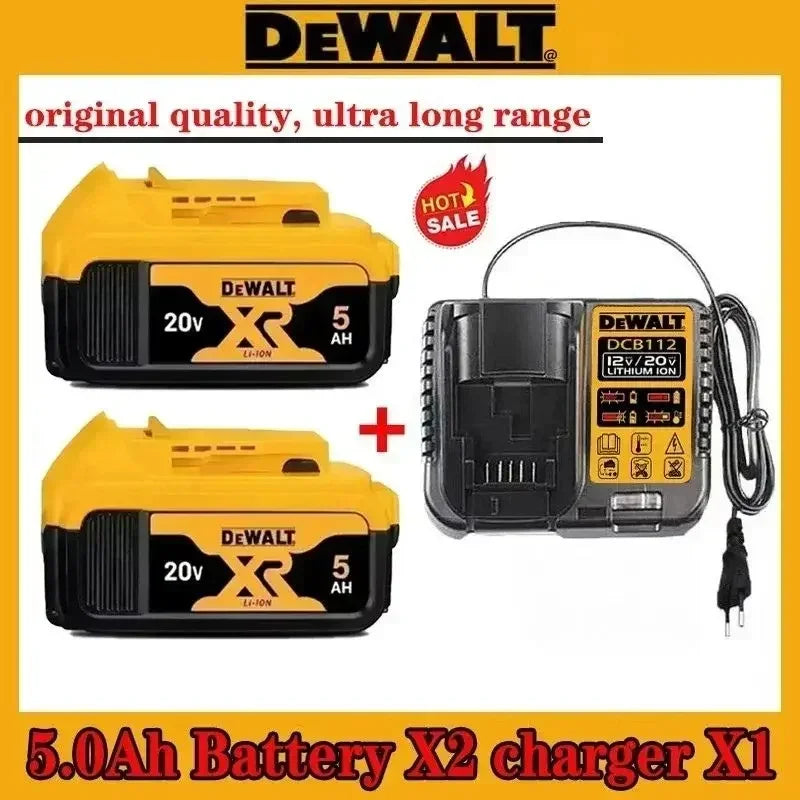 Q Original DeWalt 6Ah/5Ah/ 20V battery replaceable DCD887 DCD805 DCF860 Dcd796 DCG406 DCF880 DCF512 DCD805 power tools battery