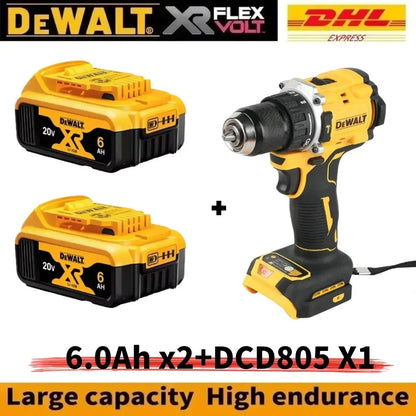 DEWALT DCD805 20V High - Performance Brushless Cordless Impact Drill & Screwdriver - Ideal for Pros & DIYers
