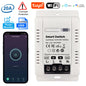 Tuya 20A Smart Switch Circuit Breaker APP Control Power Monitor Overload Protection Works with Alexa Google Home Siri