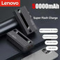 Lenovo 500000mAh CCC 140W Powerbank Super Fast Charging Ultra Capacity Portable Charger with LED Digital Display