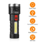 1/2pcs High Strong Power Led Flashlights Tactical Torch with Display Light USB Charging Camping Fishing Emergency Zoom Lantern