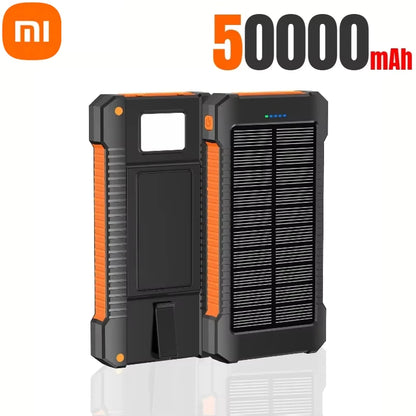 Xiaomi 500000mAh Solar Power Bank Large Capacity Super Fast Charging Outdoor Portable External Battery for iPhone Huawei Samsung