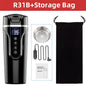 Electric kettle 12v/24v smart car heating cup touch screen thermos cup 450 ml car heating cup adjustable temperature