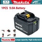 2026 Makita DDF487 10mm brushless 18V lithium-ion charging impact drill,high torque electric screwdriver Makita 18V Battery
