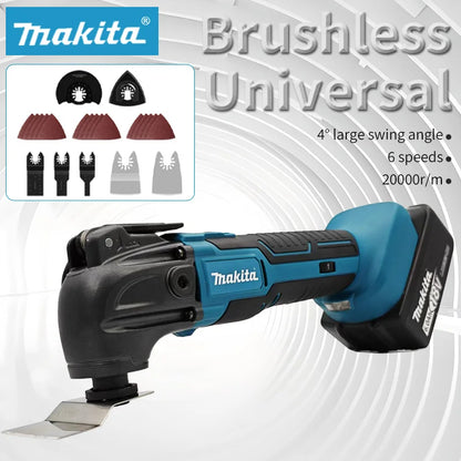 MAKITA 18V Quick release Oscillating tool Brushless Multi functional tool Renovator Electric trimmer Power Tool