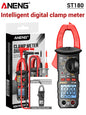 ANENG ST180 AC Current Clamp Meter  Digital 4000 Counts Multimeter Ammeter Voltage Tester Car Amp Hz Capacitance NCV Ohm Tool