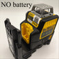 DEWALT DW089LG 12V Laser Level Self Levelling 12 Line 3 Sides*360 Degree Self-Leveling Horizontal And Vertical Cross Line Tools