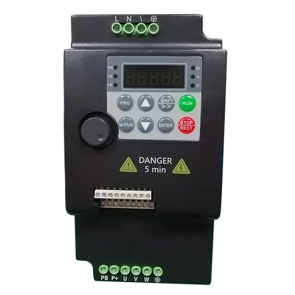 220V 380V VFD Variable Frequency Drive Inverter 0.75/1.5/2.2/3.7/4/5.5KW Vector Control Variator Speed Adjuster Controller