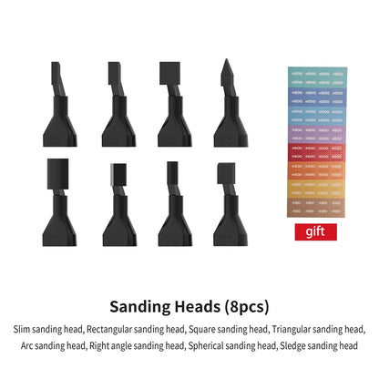 DSPIAE DIY ES-A Reciprocating Sander Electric Grinding Pen Plastic Model Sanding Paper Head for Military Model Craft Tools Hobby