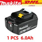 Makita Power Tool Rechargeable Lithium-ion Battery 5.0Ah 6.0Ah 9.0Ah 18V BL1860B BL1860 BL1850 BL1830 BL1815