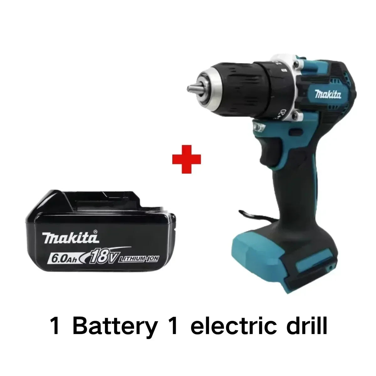 Makita 100%Original DDF487 Cordless Driver Drill 18V Brushless Electric Impact Screwdriver Rechargeable Power Tool