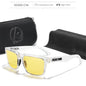 KDEAM Photochromic And Polarized Sunglasses Men Category 3 Polarized Sun Glasses Women Unique Frame Surface Eyewear With Case