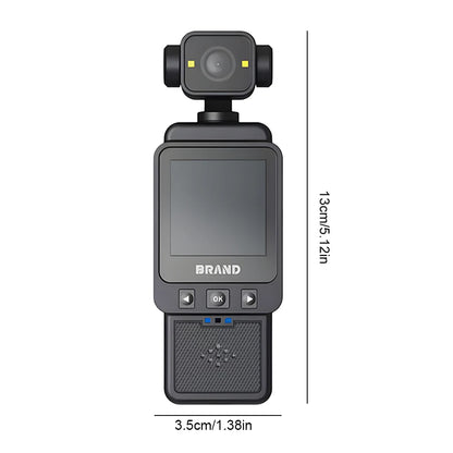1080P WiFi Sports Wearable Camera Travel Bicycle Driver Recorder Mini Sports Cam for Motorcycle and Vlogging