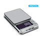 Digital Jewelry Scale High Precision 200g/1000gx0.01g Accuracy Smart Counting Gem Food Balance Kitchen Pocket Scales USB Charge