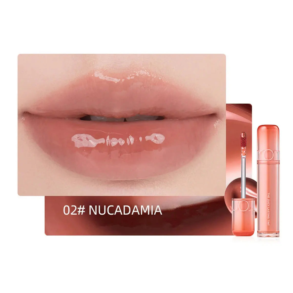 rom&nd THE JUICY LASTING TINT-11 Shades,Lightweight Hydrating,Mirror Shine Finish,Special Edition,Sparkle,K-Beauty,Korean Makeup
