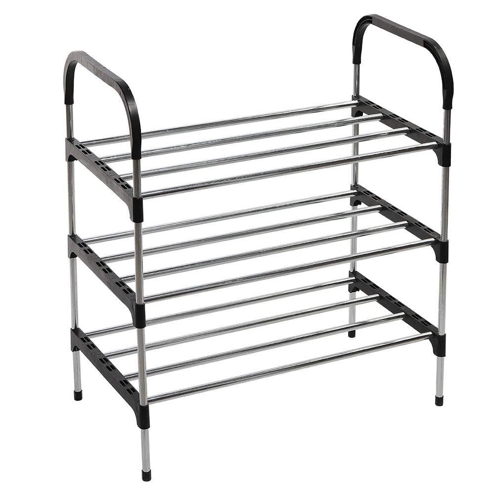 【Lifeideas】3/4/5 Tiers Shoe Rack Organizer Stackable Space Saving Shoe Shelf