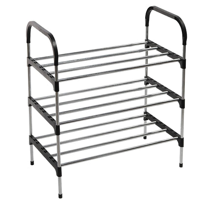 【Lifeideas】3/4/5 Tiers Shoe Rack Organizer Stackable Space Saving Shoe Shelf