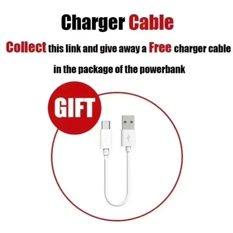 Lenovo CCC 500000mAh Power Bank 140W Large Capacity Portable Super Fast Charging Powerbank Spare Battery Digital Display Charger