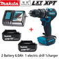 Makita DDF487 (EU-plug)  10mm brushless 18V lithium rechargeable impact drill household hand drill high torque electric screwdriver DDF487