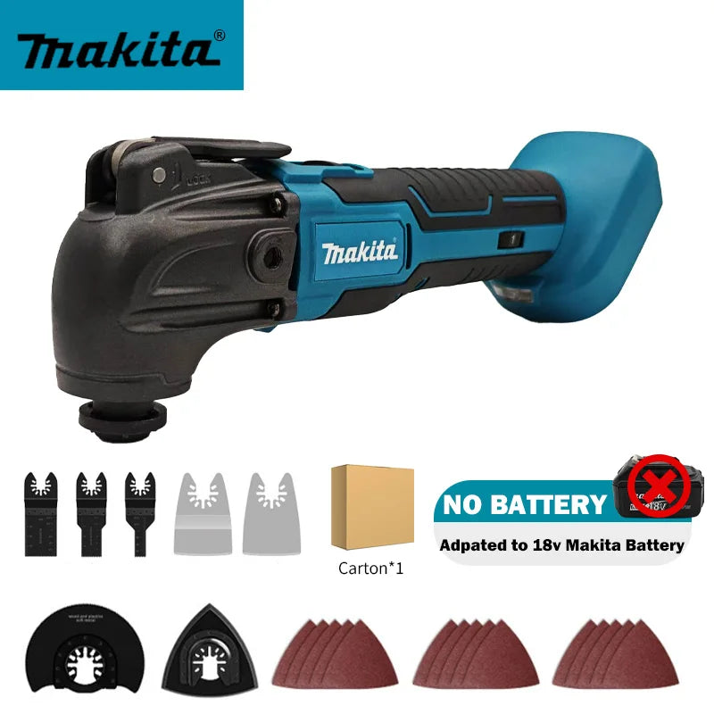 MAKITA 18V Quick release Oscillating tool Brushless Multi functional tool Renovator Electric trimmer Power Tool