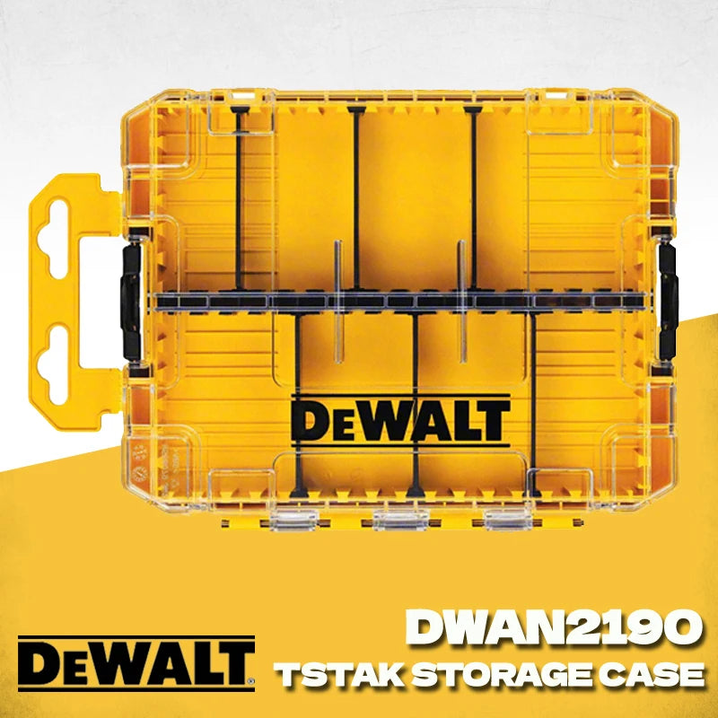 DEWALT TSTAK Tough Storage Case Screwdriver Bit Parts Storage Box DT70800 DT70801 DT70803 DWAN2190 N542474 DT70839 DT70716
