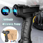 12V Cordless Electric Car Tyre Inflator Pump 150PSI Portable Tire Air Compressor Pump with LED Light