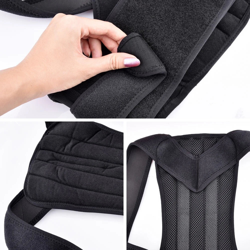 Back Posture Corrector Anti-camel Correction Belt Adjustable Sitting Posture Correction Belts Back Orthopedic Correction Belts