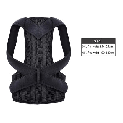 Back Posture Corrector Anti-camel Correction Belt Adjustable Sitting Posture Correction Belts Back Orthopedic Correction Belts