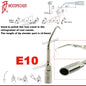 Woodpecker Dental Scaler Tips Ultrasonic Tooth Cleaning Machine Cutter Head Endo Perio Scaling Tips Fit EMS UDS Scaler Handpiece