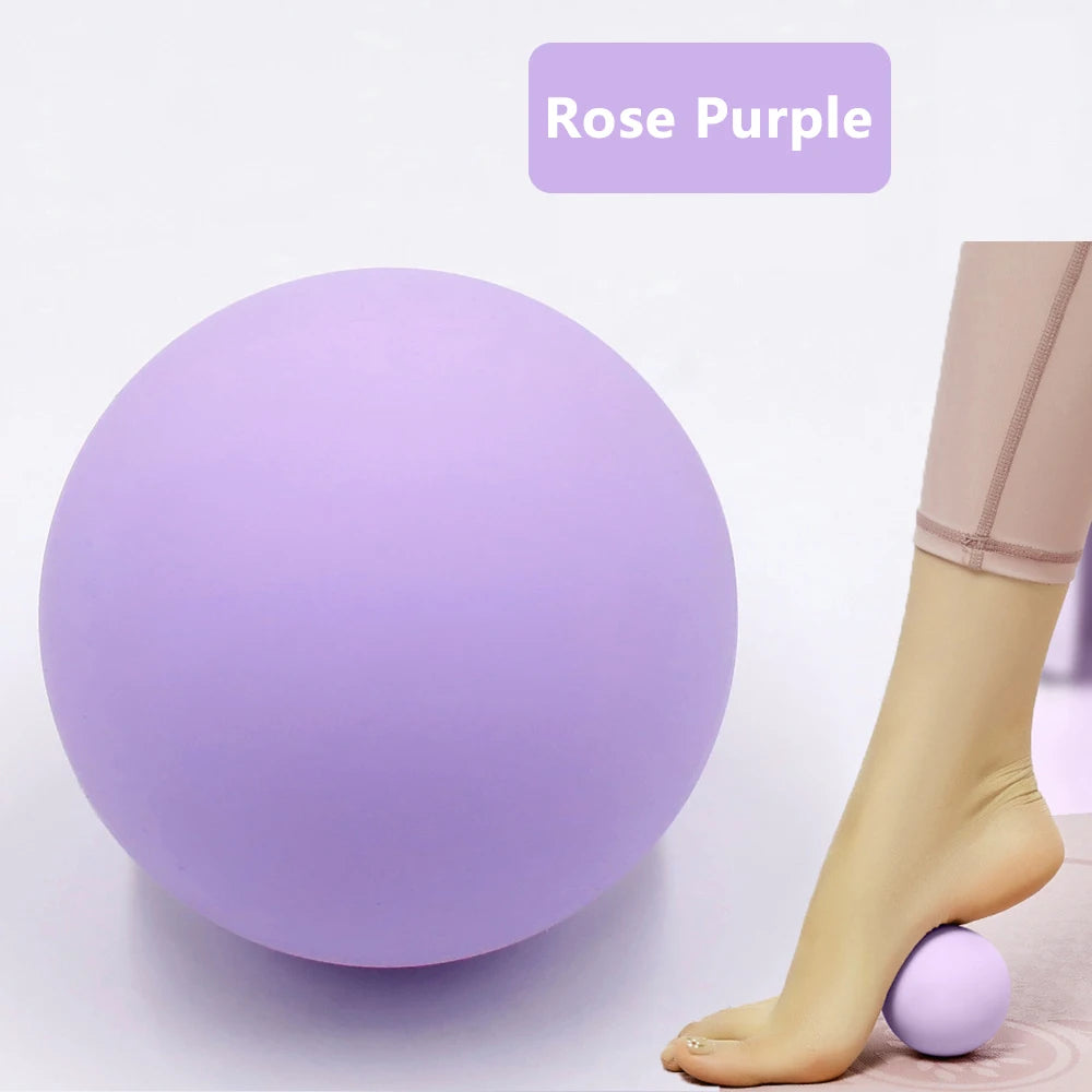 63mm Acupoint Physical Massage Balls,Therapy Lacrosse Ball,Trigger Point Therapy and Myofascial Release,Foot Plantar Fasciitis