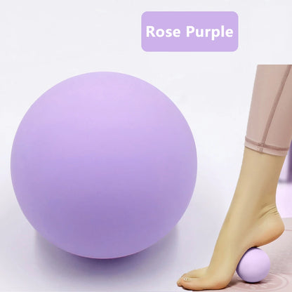 63mm Acupoint Physical Massage Balls,Therapy Lacrosse Ball,Trigger Point Therapy and Myofascial Release,Foot Plantar Fasciitis