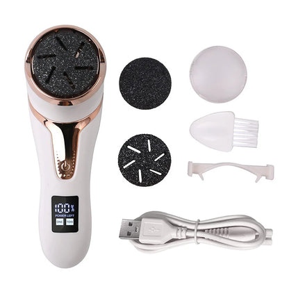 Electric Pedicure Tools Foot Care File Leg Heels Remove Hard Cracked Dead Skin Callus Remover Feet Foot Files Clean Care Machine