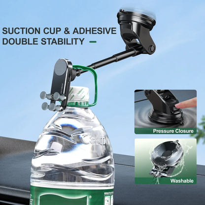 Eary for Z fold 7 6 5 Car Phone Holder Stand Mount Dashboard Suction Cup Bracket With 360°Rotate for Samsung S25 iPhone Xiaomi