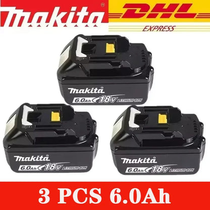 Makita 100%Original DDF487 Cordless Driver Drill 18V Brushless Electric Impact Screwdriver Rechargeable Power Tool