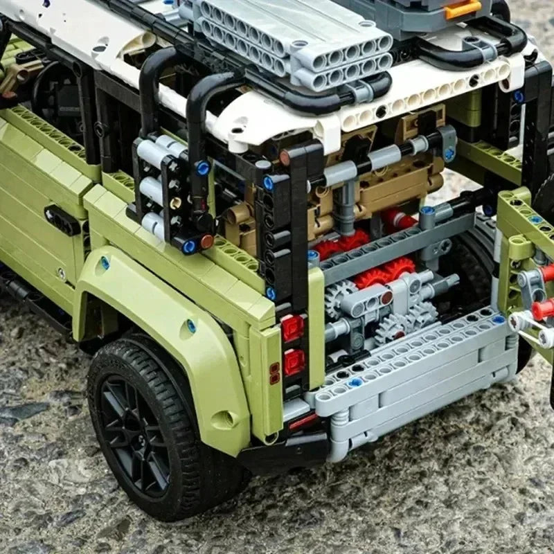 2573PCS Technical Land Off-road Defender Classic Car Building Blocks 42110 Set Model MOC Vehicle Toys Bricks for Boys Adult Gift