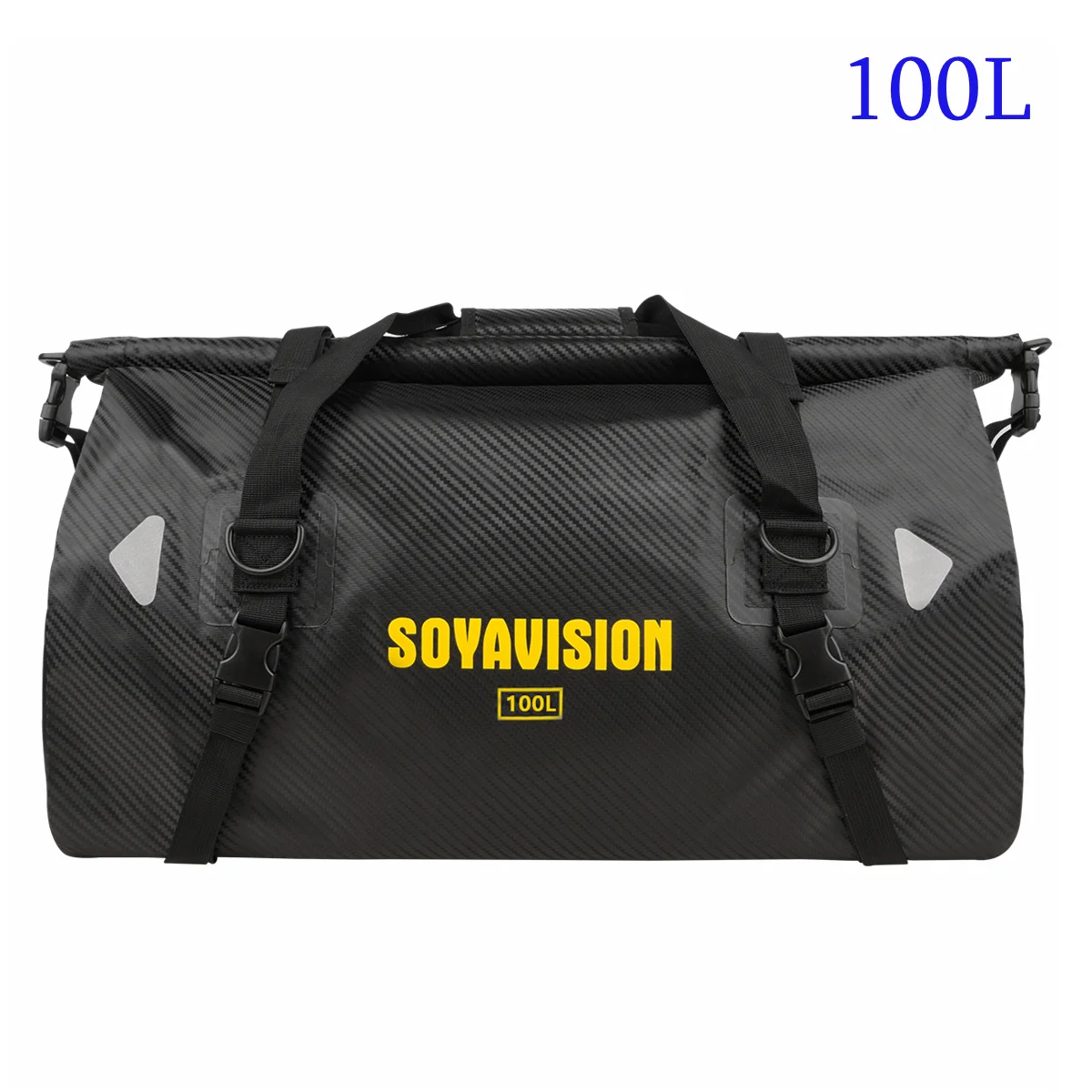 Motorcycle Waterproof Tail Bag Travel Outdoor Dry Luggage Roll Pack Bag 20 /40/66 Motorbike Luggage Backpack Motorcycle Seat Bag
