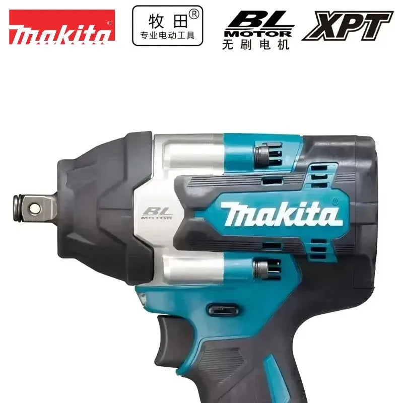 Makita DTW700 Cordless Impact Wrench 18V Brushless Motor 1000Nm Variable Speed Electric Wrench High Effieiency Durable Auto Stop