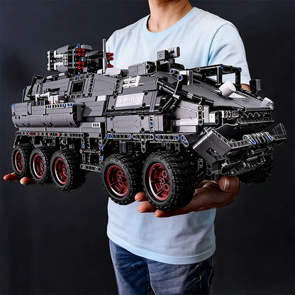 6 in 1 Military Building Blocks Tiger Police Car Armored Vehicle Aircraft Set Boys DIY Construction Toys Christmas Birthday Gift