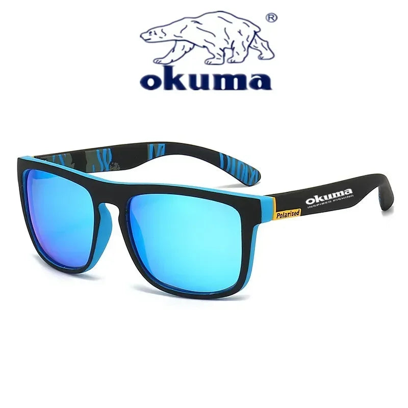 Okuma Polarized Fishing Glasses, UV Protection Outdoor Fishing Sunglasses with Case, Limited Time Discount Fishing Eyewear for A