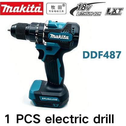Original Makita Battery DDF487 Cordless Driver Drill Brushless Electric Impact Screwdriver Rechargeable  battery Power Tool