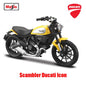 Maisto Ducati Super Naked V4 S 1:18 Scale Alloy Motorcycle Diecast Model Collectible Grade Gift Toy