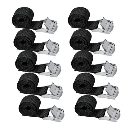 Tie Down Straps Zinc Alloy Adjustable Cam Buckle Luggage Package Fixing Straps Dropshipping