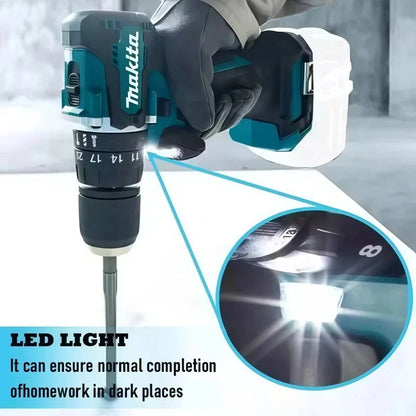 2026 Makita DDF487 10mm brushless 18V lithium-ion charging impact drill,high torque electric screwdriver Makita 18V Battery