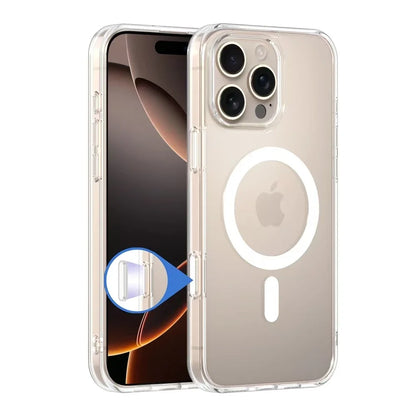 Camera Control Capture Button Case For Magsafe Mag Safe iPhone 16 Pro Max Plus 16Pro 16Plus iPhone16 Matte Black Phone Cover