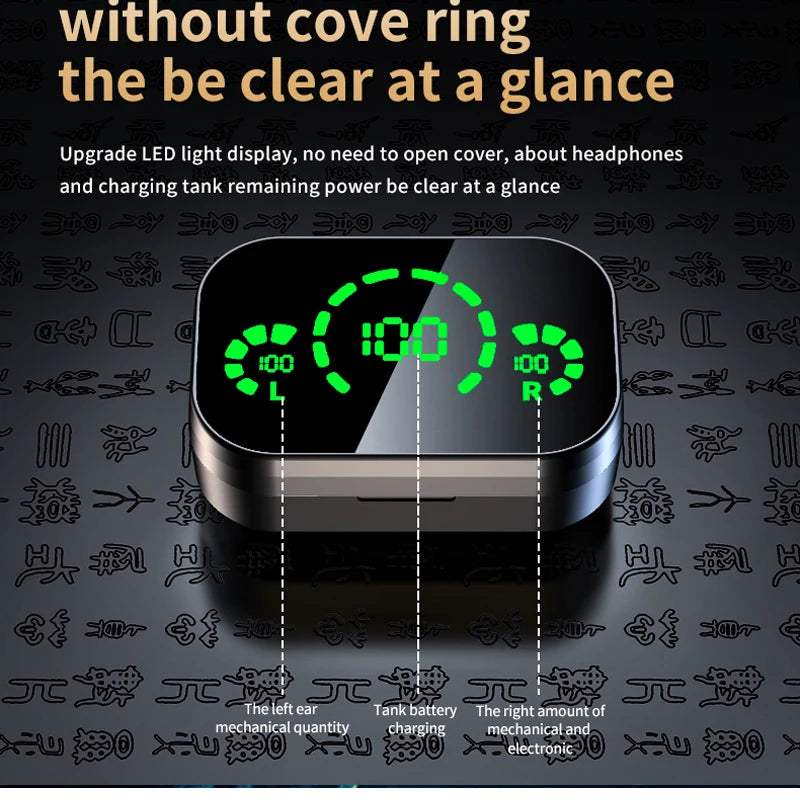 Soleeanre Wireless Headphones Earphone Hifi Stereo Sport Earbuds Headset Gamer Hearing Aid With Microphone Handfre