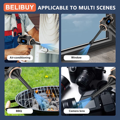 Home Appliance Portable Powerful Handheld Vacuum Cleaner, Long Battery Life Suitable for Cleaning Car and Home Debris