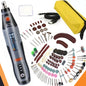 JANGKLIFE USB Cordless Rotary Tool Dremel Mini Drill Engraving Pen Electric Mini Wireless Drill with Accessories DIY Set