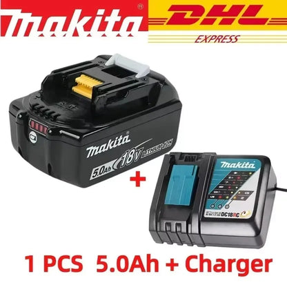 Makita Power Tool Rechargeable Lithium-ion Battery 5.0Ah 6.0Ah 9.0Ah 18V BL1860B BL1860 BL1850 BL1830 BL1815