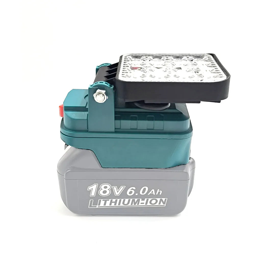 For Makita 14.4V-18V Li-ion Battery Lantern Outdoor Flashlight Cordless LED Work Light Camping Lamp Emergency Lighting