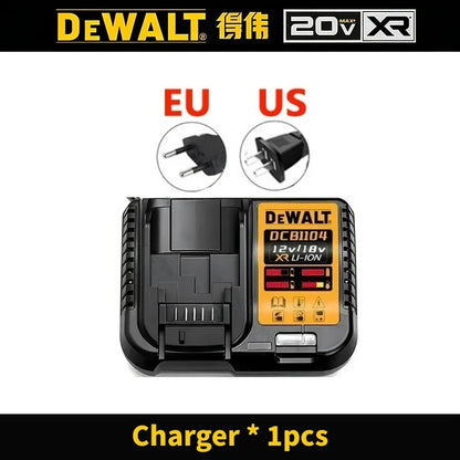 100% Original DeWalt 20V 6Ah 5Ah Battery Power Tool Replacement for DeWalt DCB206 DCB205 DCB202 DCB200 18V 20V Power Tool